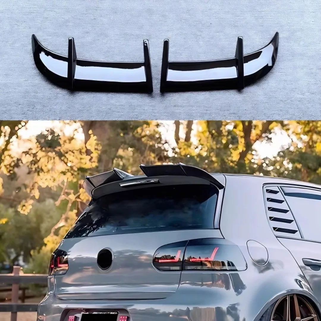 For Volkswagen VW Golf 6 MK6 GTI R line 2008-2012 Racing Rear Roof Wing Spoiler Trunk Lip Tail Trim Styling Tuning Accessories