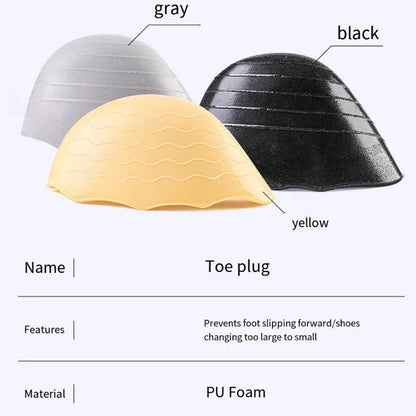 20pcs PU Foam Adjustable Toe Pad Forefoot Insert Pad Shoe Size Reducer Insoles Pain Relief Protector Perfect Fit Comfort Cushion
