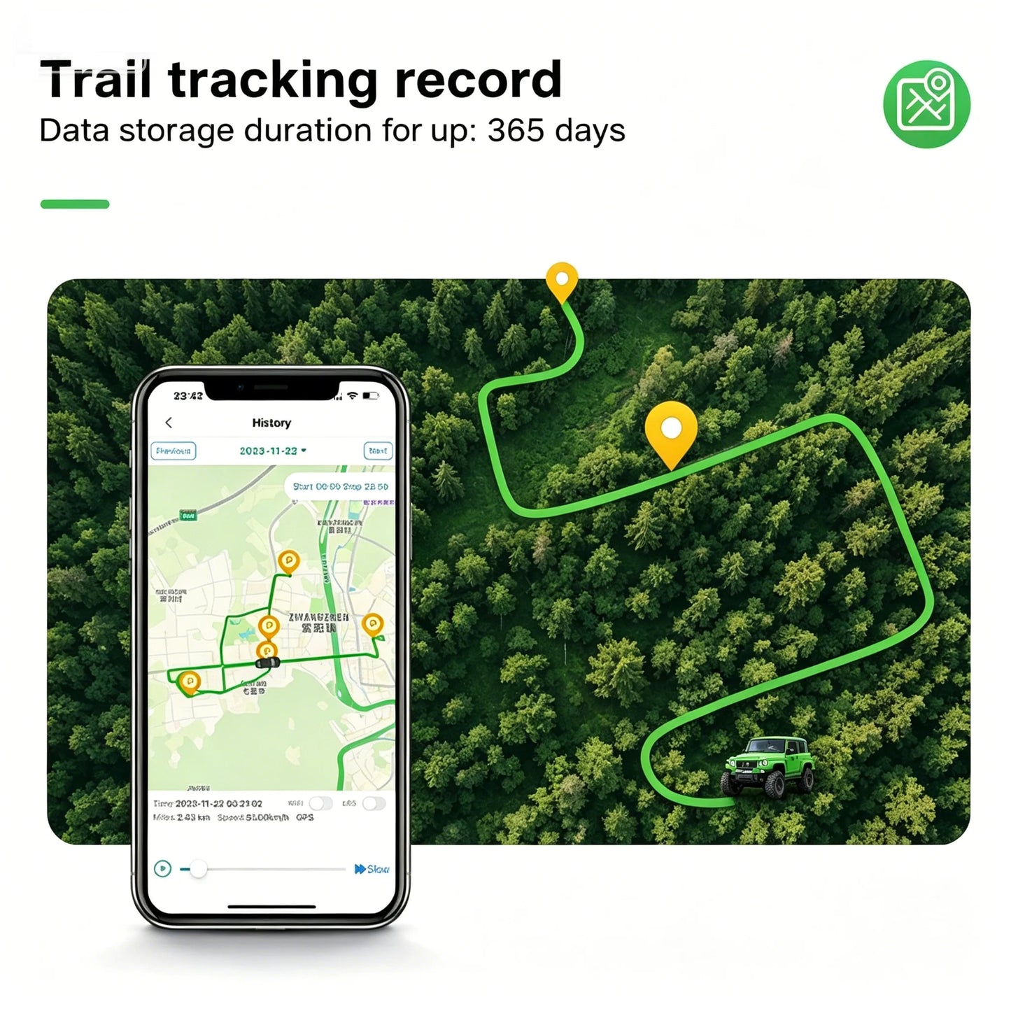 GPS Tracker Global TrackerKing EC33 4G+2G Real-time positioning and anti-interference tracking device