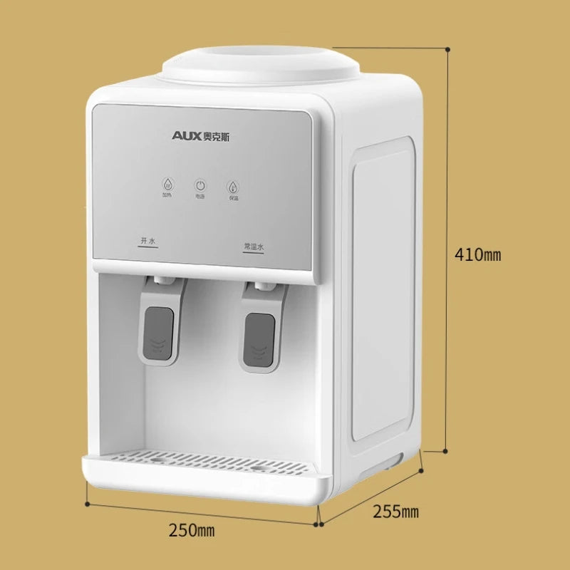 Compact Water Dispenser with Anti-Dry Burning Feature Ideal for Home and Office Use Desktop Type Can Accommodate Bottled Water
