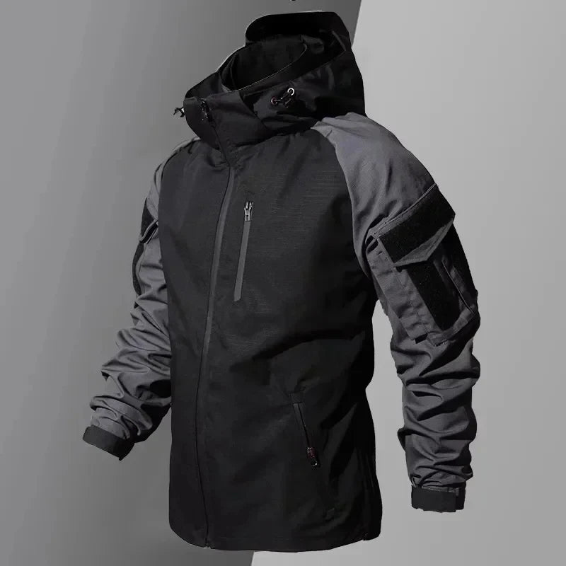 Military Tactical Waterproof Sets Men Special Forces Combat Training Suit Outdoor Multi-pocket Uniform Airsoft Army Tracksuit