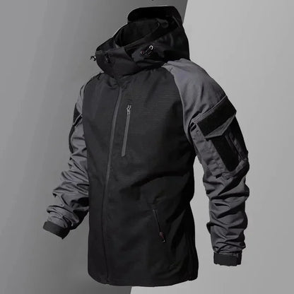 Military Tactical Waterproof Sets Men Special Forces Combat Training Suit Outdoor Multi-pocket Uniform Airsoft Army Tracksuit