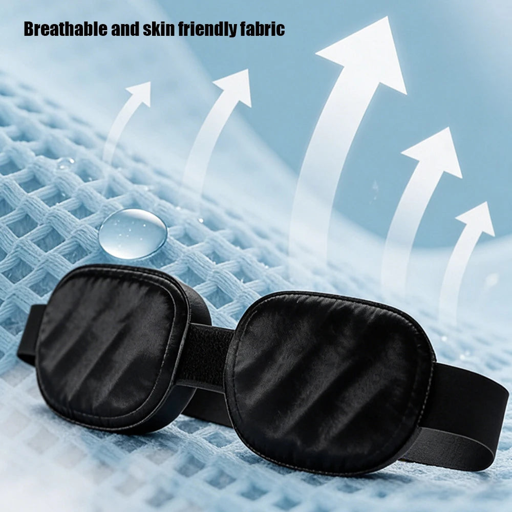 3D Sleep Mask Adjustable For Side Sleeper Eyeshade Light Blocking Blindfold Eye Cover Mask Sleeping Aid Eyepatch For Travel Rest