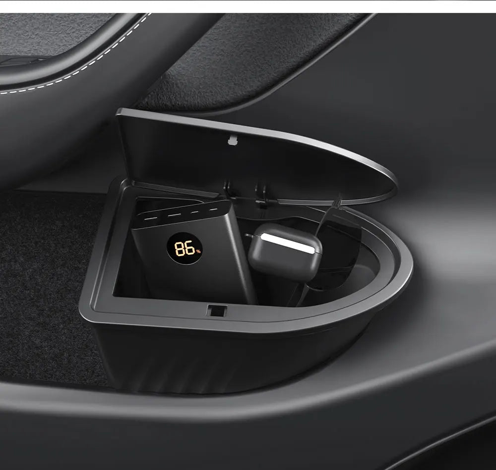 YZ  For Tesla 2025 Model 3 Y Highland Juniper Door Storage Box Tesla Door Trash Can Interior Storage Modification Accessories