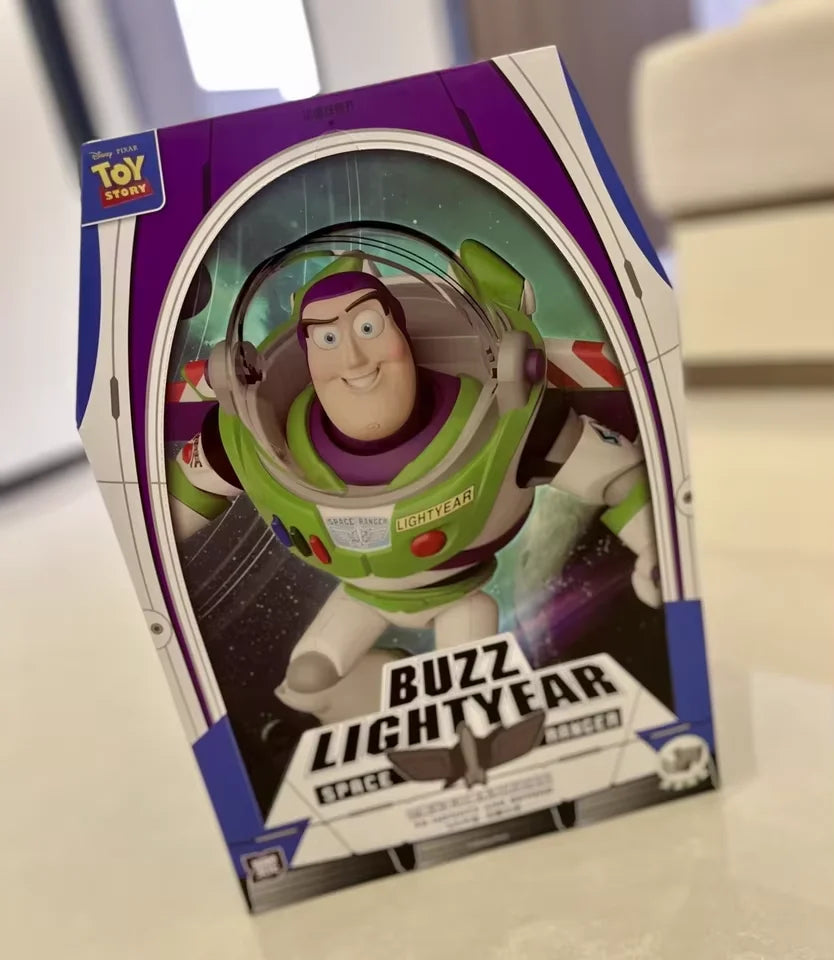 Toy Story Buzz Lightyear Action Figure 17 Joints Movable Collectible Assembled Model Desk Decor For Movie Fans In Stock