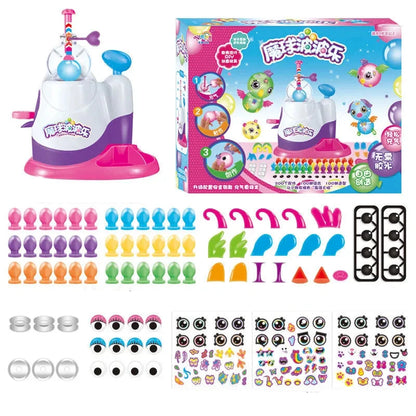 DIY Fun Balloon Inflator oonies Creative Handicraft Inflating Machine for Boys Girls Assembled Bobo Sticky Toys anti-stress toy