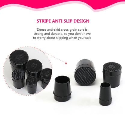 High Heel Protector Caps for Stilettos, Anti-Slip & Noise-Reducing Heel Savers, Durable TPU Heel Covers for Women Soft Damping