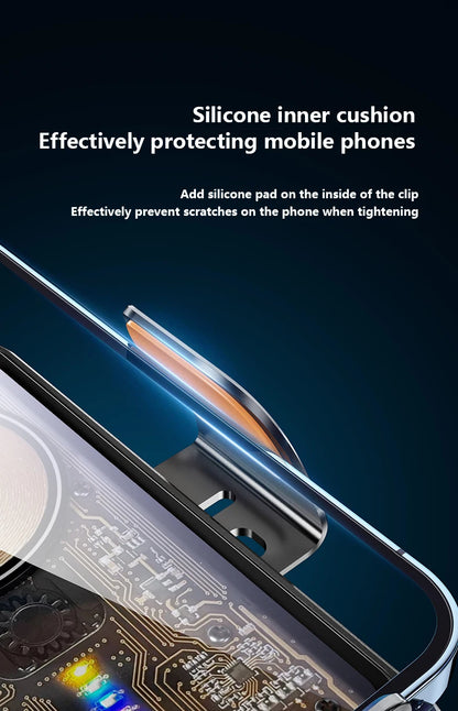 66W Fast Charging Car Phone Holder Wireless Magnetic Charging Base  Fully Automatic Sensor Activation Function