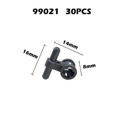MOC Bricks Technical Parts Pneumatic Pump Small V2 with Reinforced Cylinder Hose Air Power Bricks Compatible With 8800 Blocks