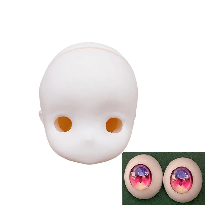 Anime Face Doll Head DIY 30cm Doll Makeup Doll Head or Whole Doll Makeup 1/6 Bjd Doll Girl Doll Toy Gift