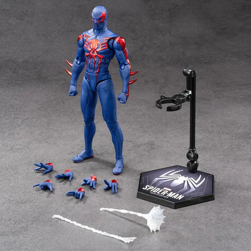 ZD Toys Marvel Avengers Iron Man Action Figure Miles Morales 2099 Suit Mark 28 MK50 MK10 MK18 MK19 Action Figure Toy Gift