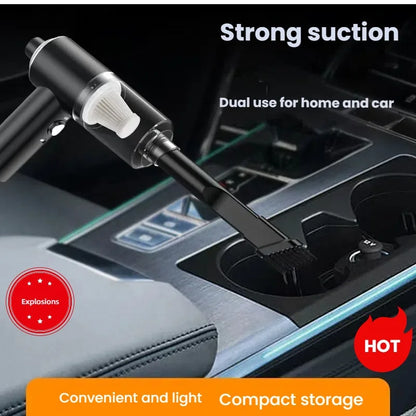 Car vacuum cleaner cleaning high-power mini-charging multifunctional blowing and sucking lighting hand-held convenient small car