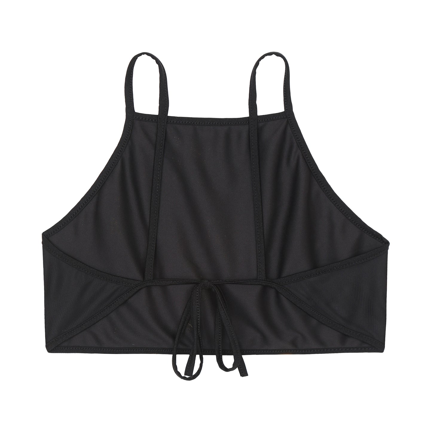 Shiny Sequin Tassel Bra Top Sexy Mini Lace-up Tank Top Camisole for Women Dancing Nightclub Crop Top Vests Bralettle Clubwear