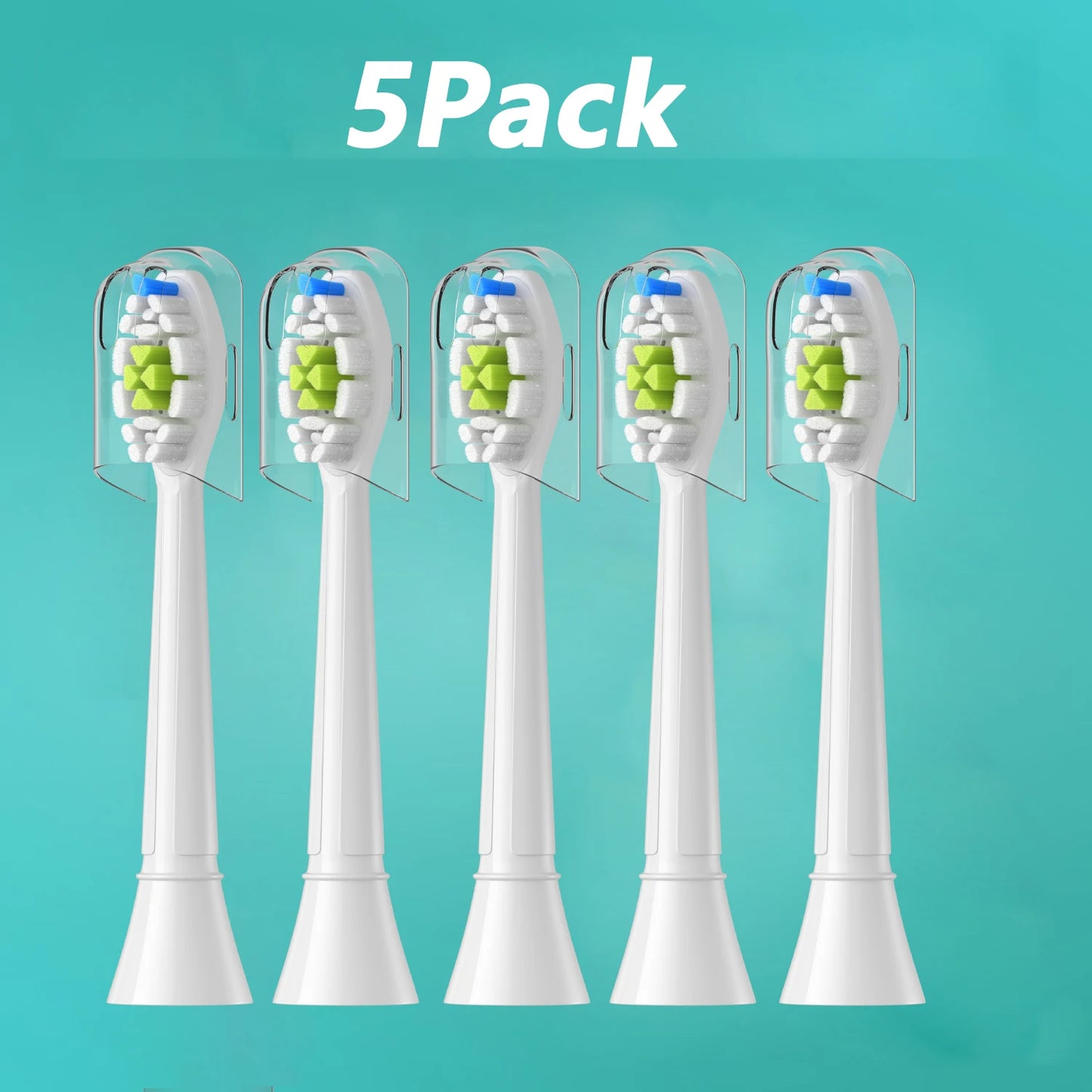 5-20pcs Replacement Toothbrush Heads Compatible with Electric Brush Head 1100 2100 4100 4300 5100 5300 6100 Independent package