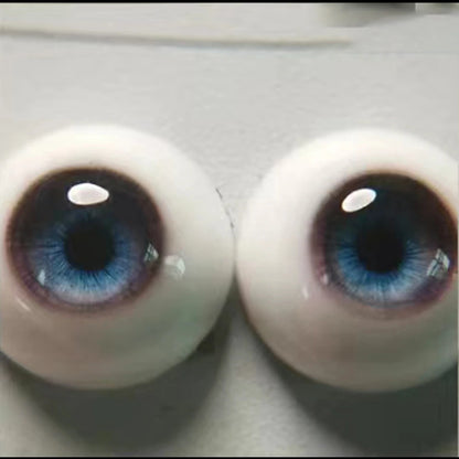 Resin Eyes Doll Eyeball Blue Red Eyes Doll Accessories For 1/6 1/8 1/3 BJD Doll DIY Handmade Eyeball 10mm/12mm/14mm/16mm/18mm