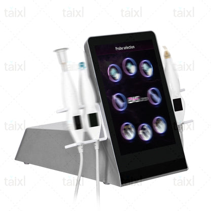 Medical Grade Plasma Therapy Device 8 in 1 Pigmentation Removal System with Adjustable Hot Cold Facial Treatment