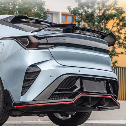 Gloss Black Tail Wing for ZEEKR 001 2021-2026 Modified New Style Top Wing Car Rear Spoiler Auto Accessories