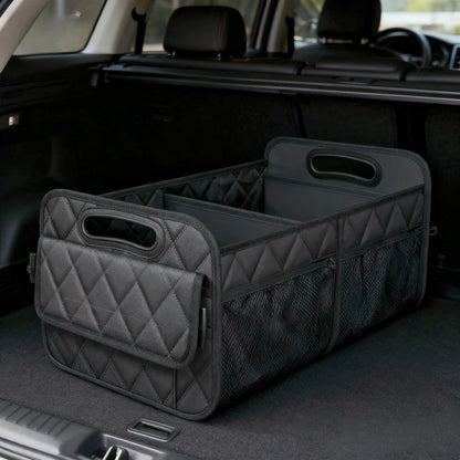 Car Trunk Organizer For Suv Waterproof Polyester Auto Storage Organizer With 6 Pockets Car Accessories Interior