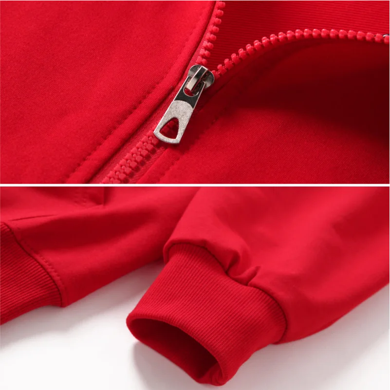 Men's And Women's Lightweight Jackets, Custom Logo Printing, Company Casual Jackets, Printed Designs Stand-up Collar Sweatshirts