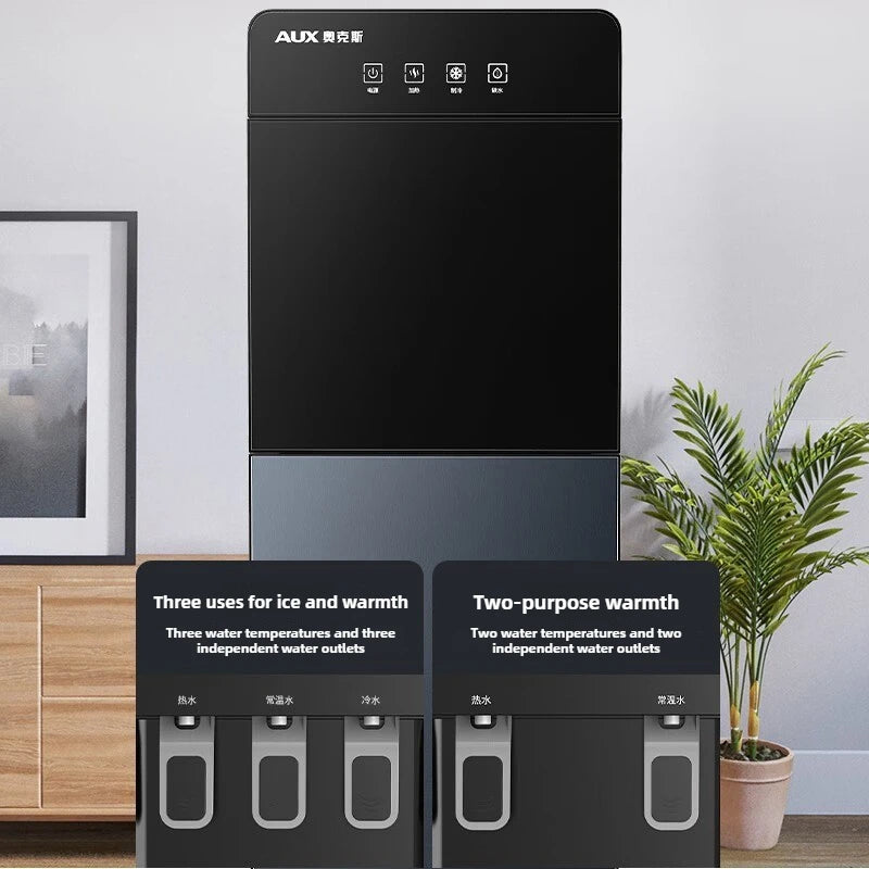 220V Water Dispenser for Household Use, Vertical Fast Heating, Bottom Mounted Water Bucket, Hot and Cold Models, Warm Models