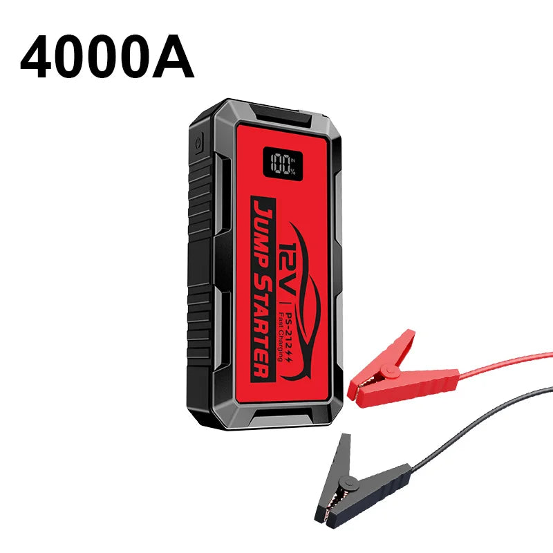 12000a 10000amp 8000a 4000a Super Capacitor 12v Booster Portable Charger Auto Starting Device PowerBank Car Jump Starter Battery