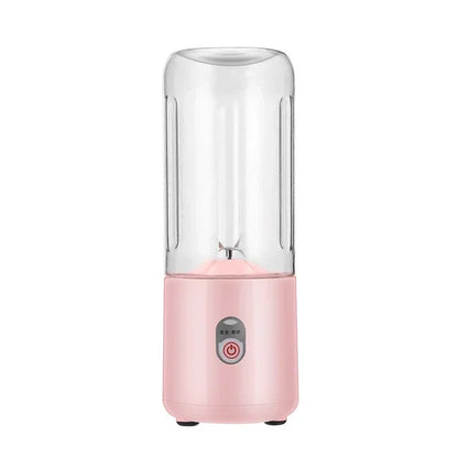 Zai Xiao 500Ml Portable Blender 6 Blades Usb Rechargeable Fresh Fruit Juice Mixer Electric Shake Cup Cute Blender Smoothie Ice C