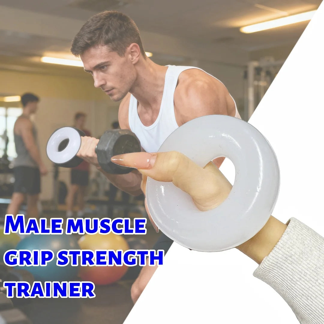 Adult Male Muscle Strength Trainer Yoga Gym Supplies Hand Small Muscle Grip Massager Bedroom Supplies Multi-purpose Trainer