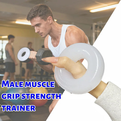 Adult Male Muscle Strength Trainer Yoga Gym Supplies Hand Small Muscle Grip Massager Bedroom Supplies Multi-purpose Trainer