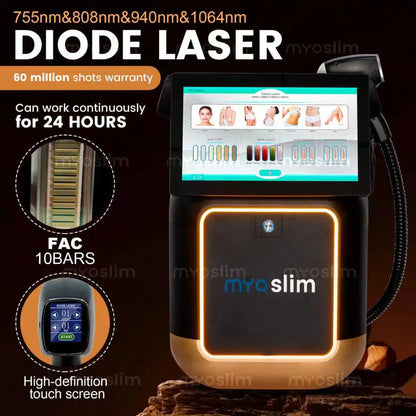 FAC 5000W Diode  Hair Removal   4-Wavelength Sapphire Ice Cooling & Ice Platinum System  Permanent Painless Hair Removal CE