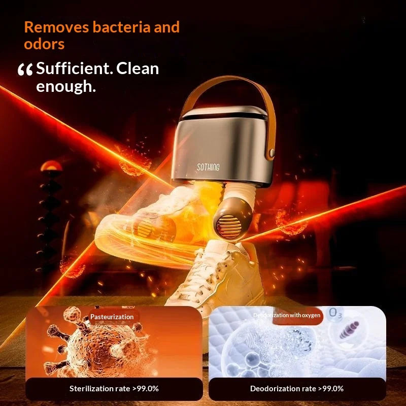 Portable Intelligent Shoe Dryer with Both Dry Wet Functions Deodorizing Deodorizing Sterilizing Disinfecting All-in-One Machine