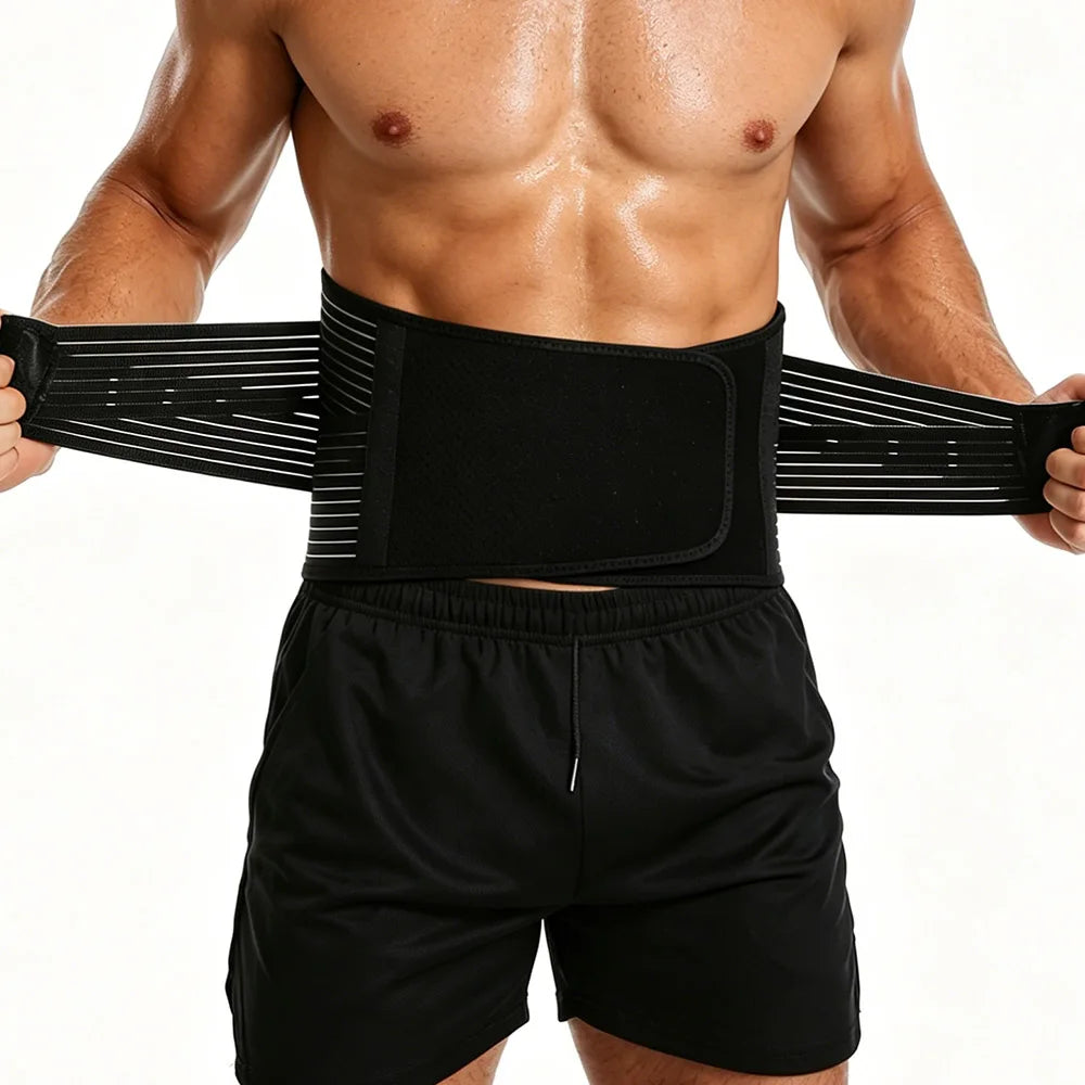 Men Waist Trainer Weight Loss Belt Firm Waist Support Belt Body Shaper Everyday Wear Waist Cincher Tummy Shaper Slimming Corset