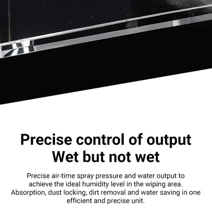 DIVEDEER Intelligent water spray window cleaner with automatic water spray function anti-fall magnetic glass home smart cleaner