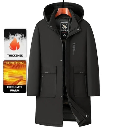 High End Traceless New Brand Business Casual Fashion Men Leather Jacket Faux PU Coats Autumn Winter Men Clothing 2025