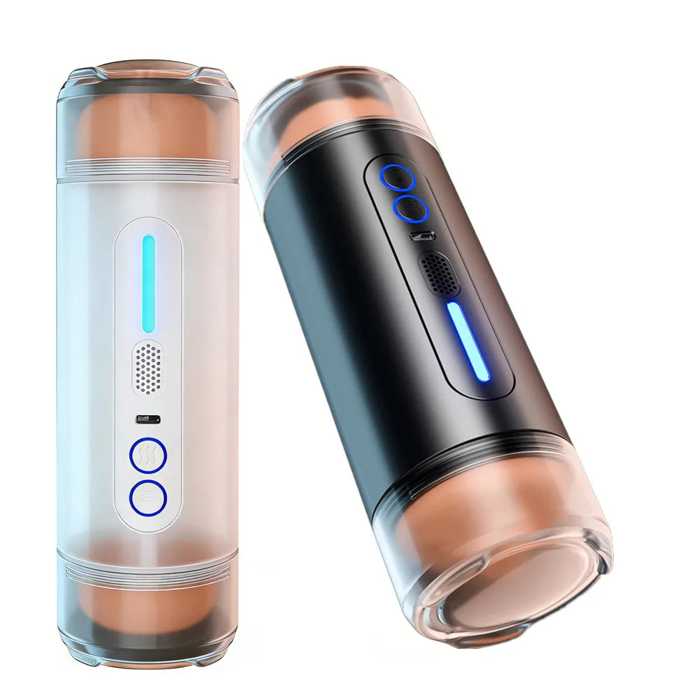 Automatic Male Masturbator Blowjob Cup Pocket Pussy Intelligent Voice Vagina Oral Penetration Sex Machine Adult Sex Toys For Men