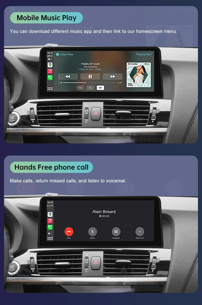 1920*720 Multimedia Touch Screen For BMW X3 F25 X4 F26 2011-2016 Wireless Carplay Display Android Auto Car Radio Player