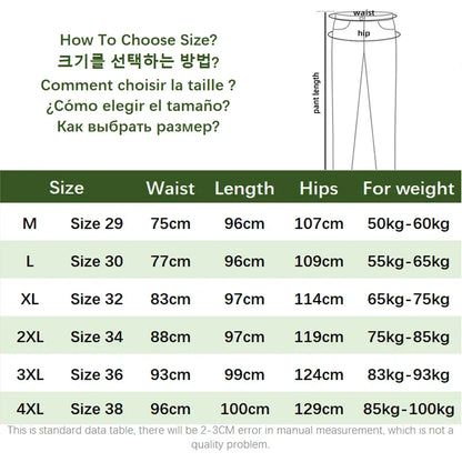 Winter New Retro Cotton Cargo Men Pants Vintage Straight Men Clothing Casual Joggers Men Trousers F7612