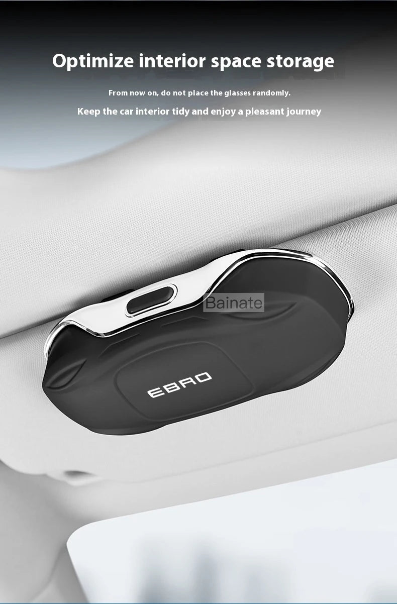 Car Glasses Box Sun Visor Glasses Holder For EBRO S700 EBRO S800 S400 2025 Shock-proof Eyeglasses Storage Case Car Accessories