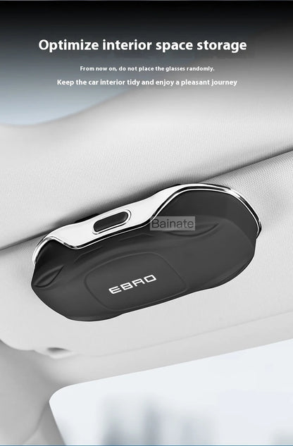 Car Glasses Box Sun Visor Glasses Holder For EBRO S700 EBRO S800 S400 2025 Shock-proof Eyeglasses Storage Case Car Accessories