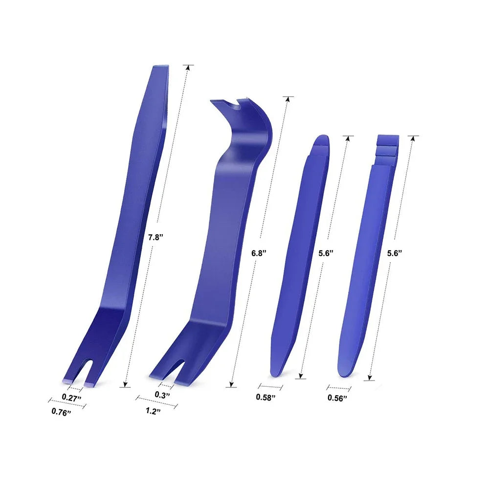 5pcs Car Disassembly Tool Kit Car Hand Tool Set Stereo Repair DVD Repair Tool Dashboard Removal Interior Plastic Trim Panel