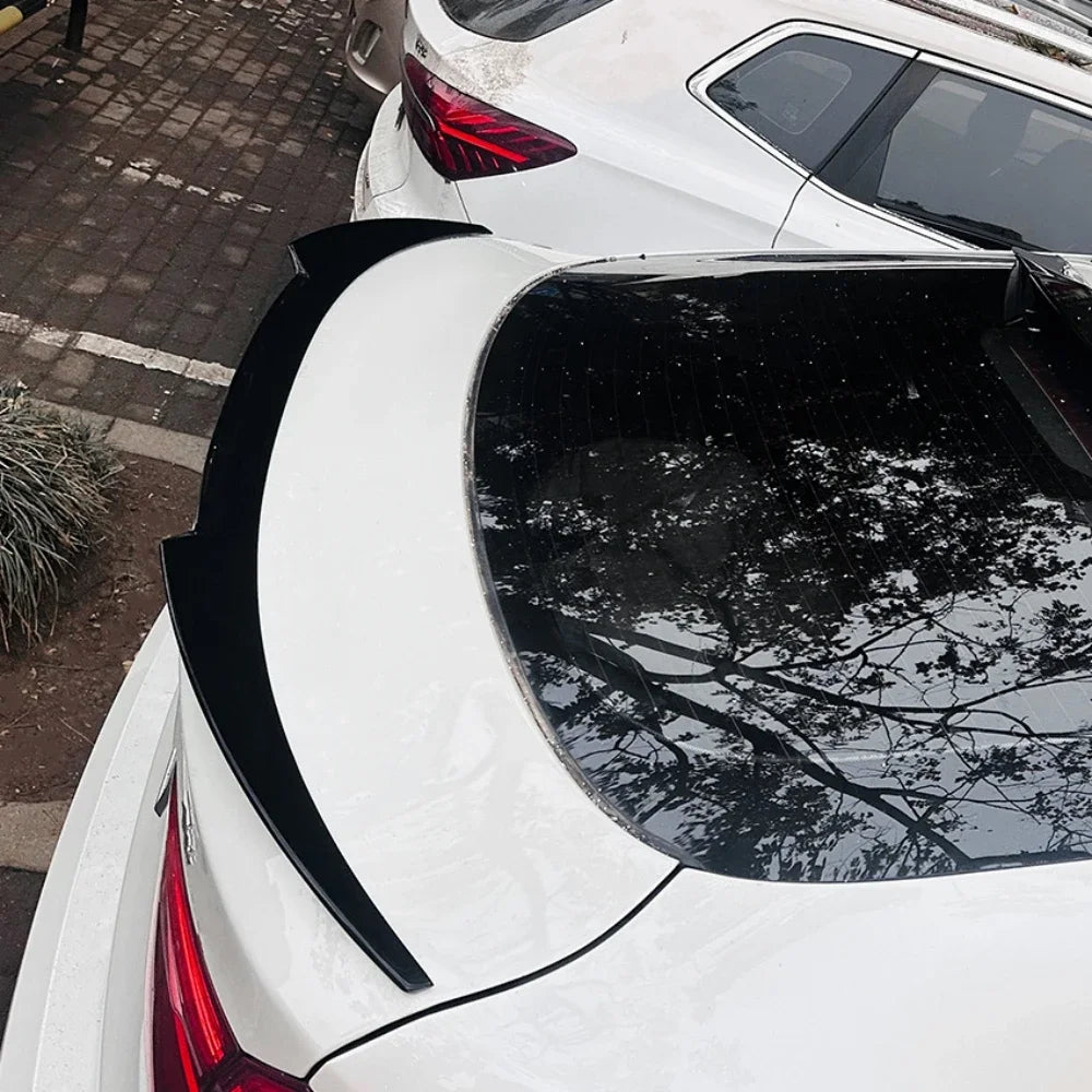 Rear Wings Body Kits Tuning Tailgate Splitter for BMW X6 X6M F16 2014-2019 Rear Trunk Roof Lid Spoiler Tail Wing Car Refit
