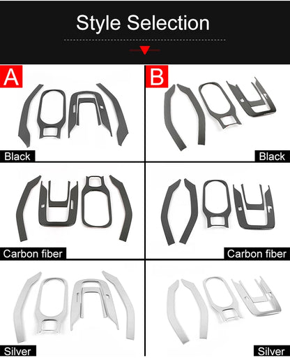 For Toyota Corolla E210 2019 2020 2021 2022 2023 2024 2025 Hybrid Stainless Car Central Console Gear Shift Panel Trim Covers