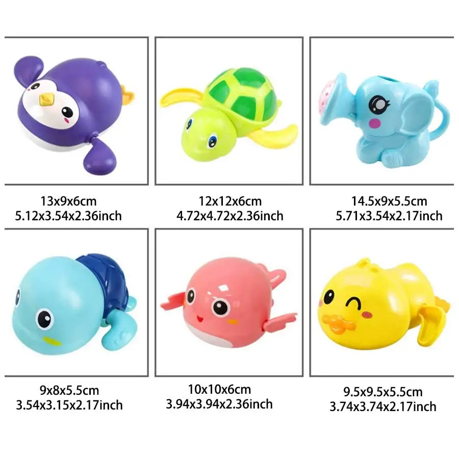 Baby Bathing Toy Kids Cute Duck Penguin Egg Water Spray Sprinkler Bathroom Sprinkling Shower Swimming Water Toys For Kids Gift