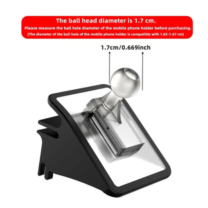 TEEQ Car Phone Holder for Tesla Model Y Juniper Model3 Highland Magnetic Charger Stand Adjustable Extend Mount
