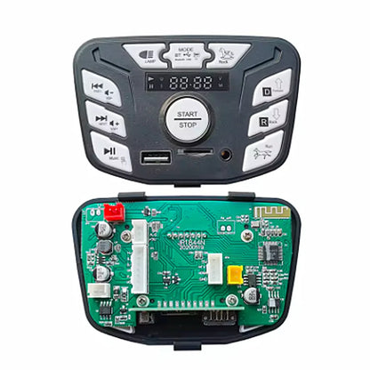 Multi-functional children ride-on electric vehicle controller 12V, JR1844N central controller for baby car