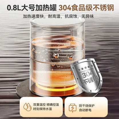 Water dispenser household vertical hot and cold dual-purpose bucket water fast heating 304 stainless steel tea bar machine