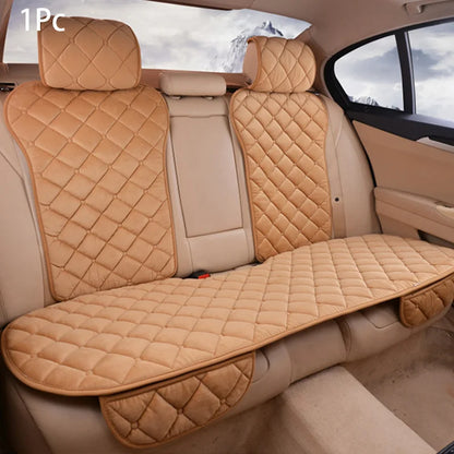 SEAMETAL Winter Car Seat Cover Soft Warm Car Seat Cushion Universal Plush Interior Protector Mat Auto Seats Cover Accessories