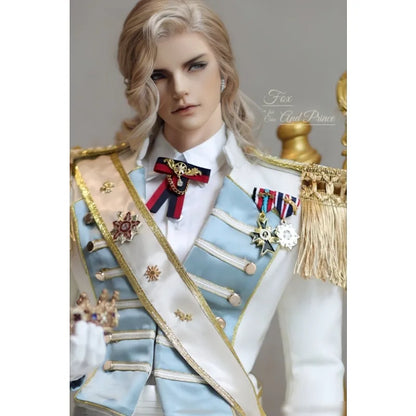 Oueneifs Heden BJD Doll Head SD 1/3 Resin 72cm Art Toys Men's Suit White And Black Missionary Cosplay Collection