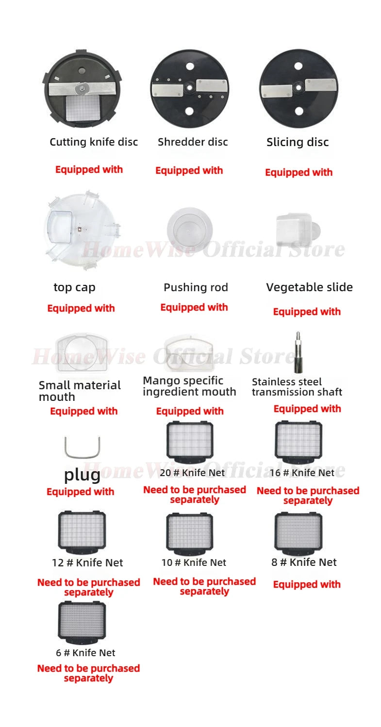 LX M1 Commercial Electric Vegetable Cube Cutting Machine Fruit Slicer Cutting Strip Dice Food Processor 3 in 1 220V-240V 110V