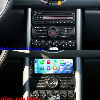 CHSTEK Android 14 Car Radio Stereo For BMW Mini Cooper S R50 R52 R53 2004-2007 Carplay Multimedia Player GPS WIFI 4G Autoradio