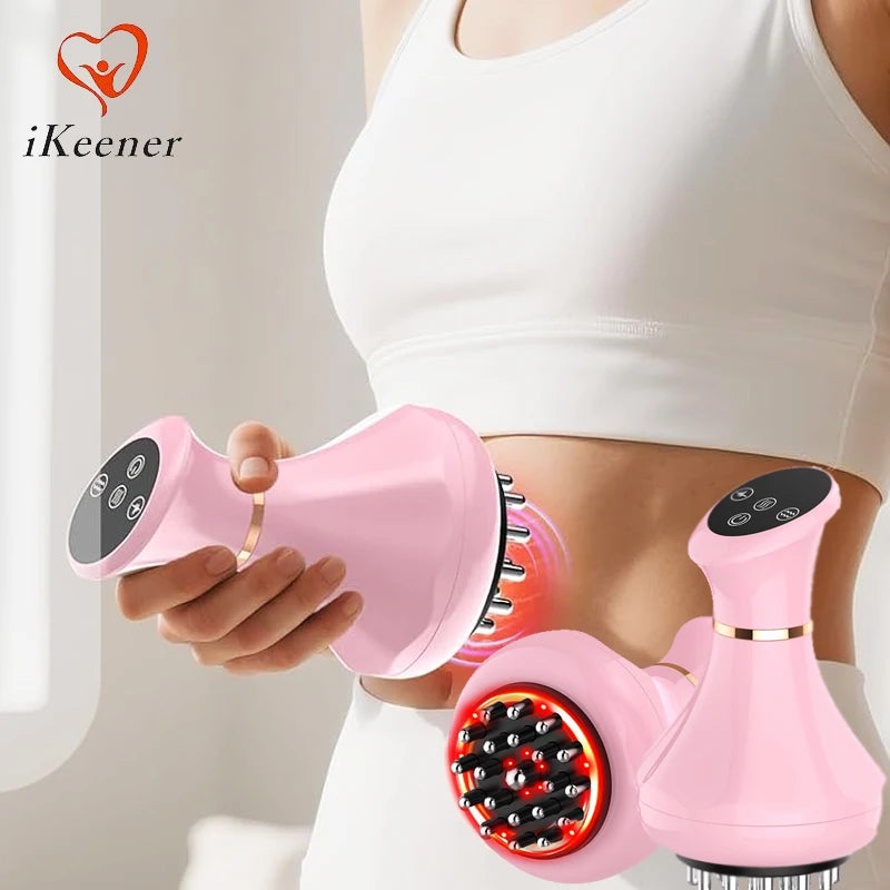 New Electric Meridian Brush 9 Levels Vibration Body Massager Shaping Reduce Stretch Marks Cellulit Relax Muscle Massage Tool